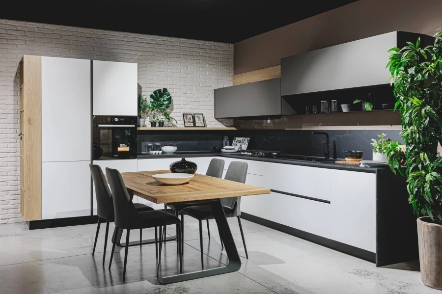 Cucina angolare Arredo3 KALI Bianca