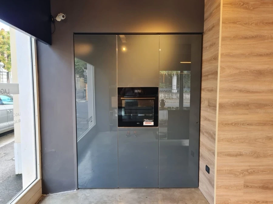 Cucina con Isola Lago 36e8 Glass