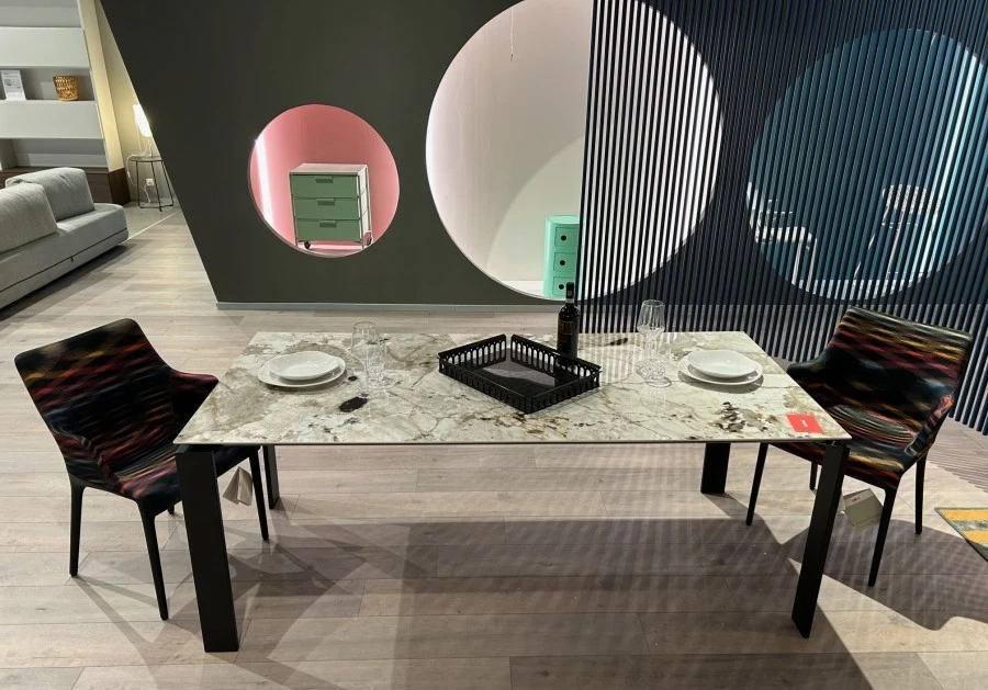 Tavolo rettangolare Kartell Four Ceramic