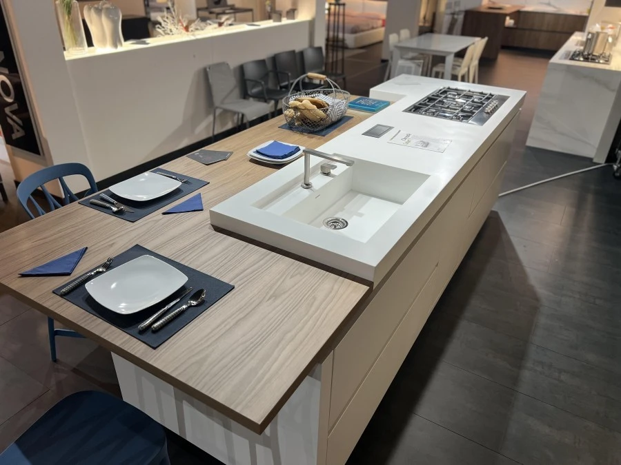 Cucina con Isola Doimo Cucine D23