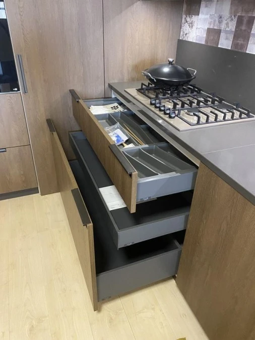Cucina angolare Scavolini MIA by Carlo Cracco