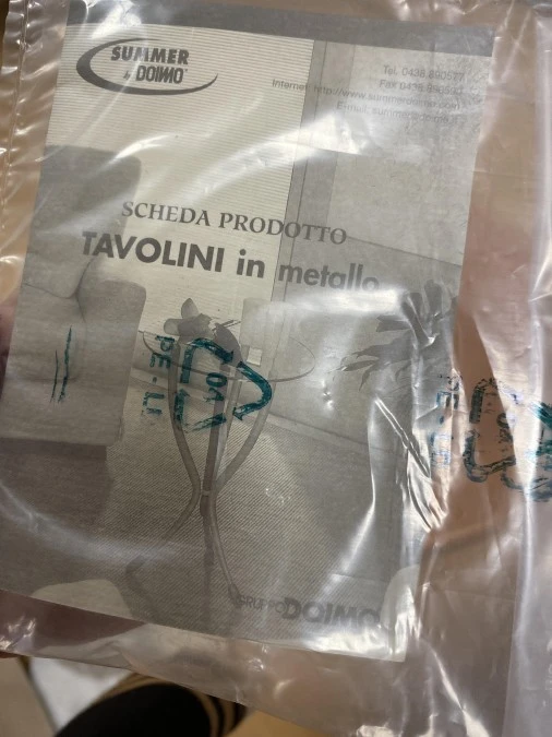 Tavolino ovale Doimo Design Asola