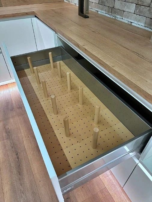 Cucina angolare ILAB Kitchens Touch Bianca