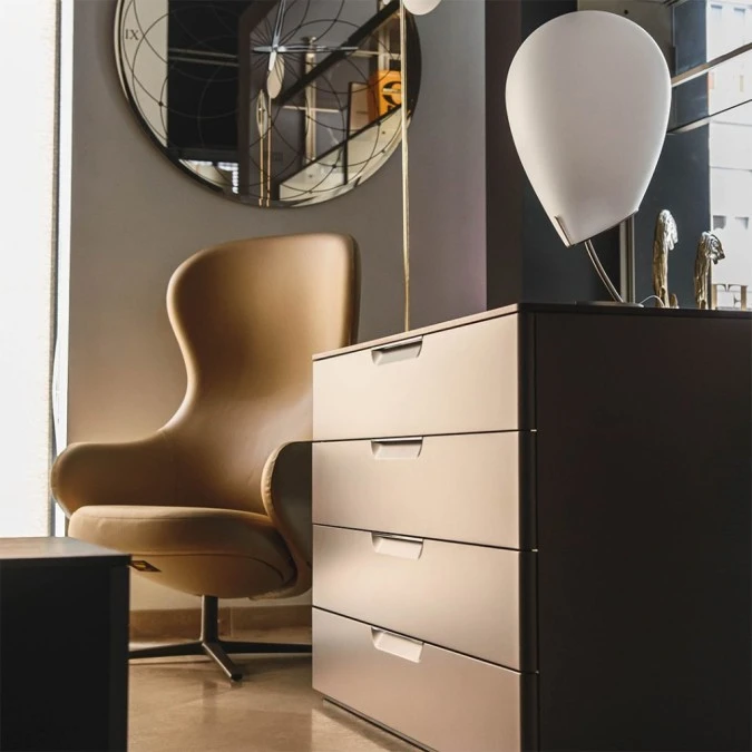 Gruppo letto Molteni&C. 7070 ( comò e comodini)