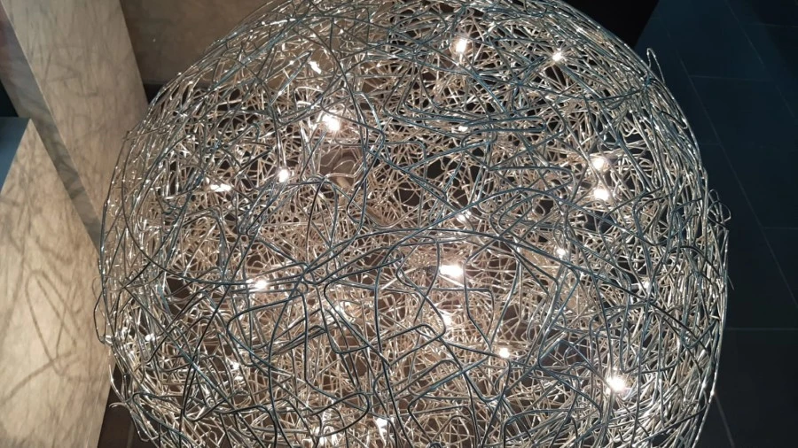 Lampada da terra Catellani & Smith Fil De Fer
