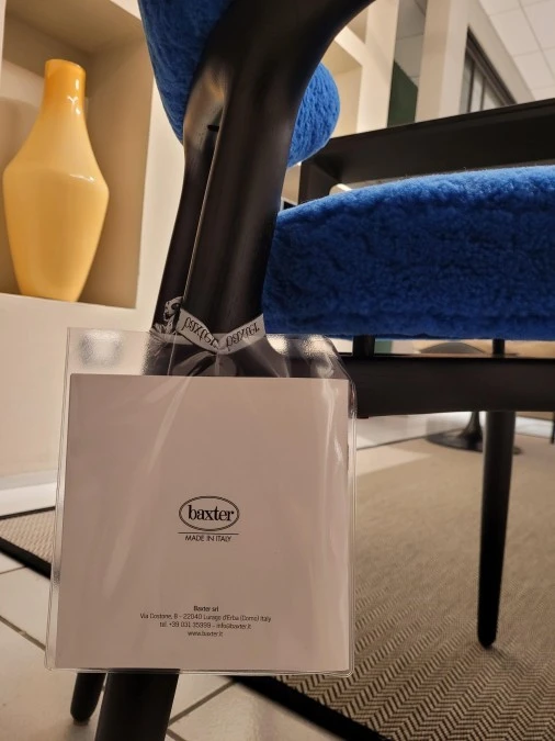Sedia senza braccioli Baxter Clotilde