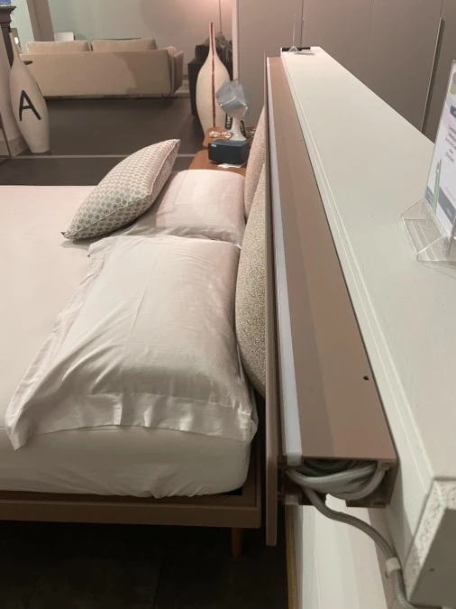 Letto matrimoniale Caccaro Groove Zip