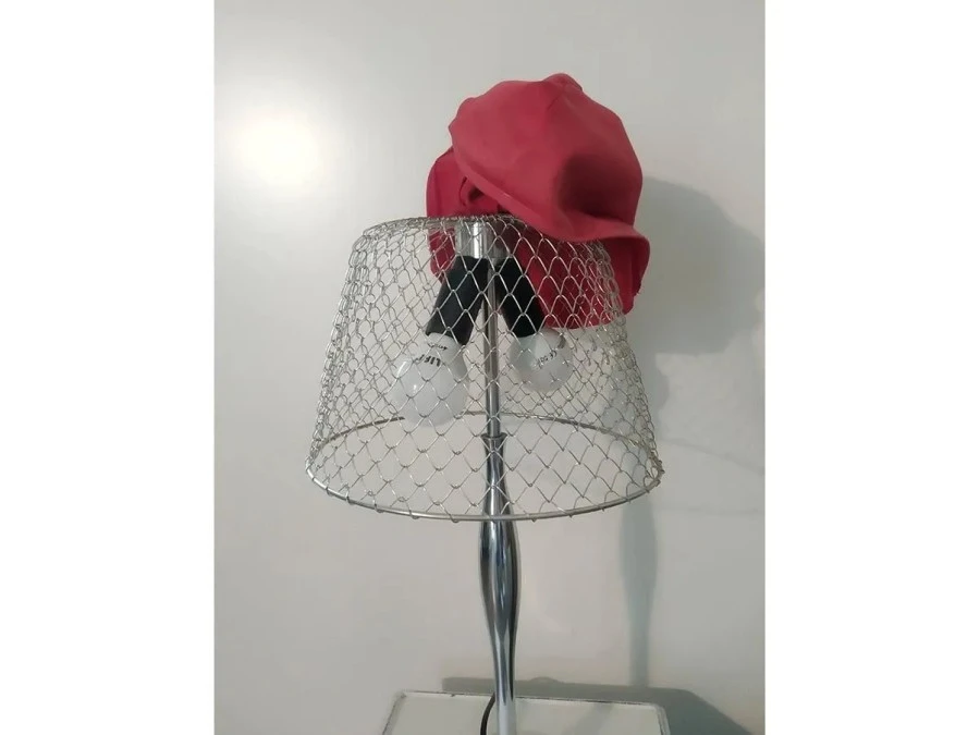 Lampada da tavolo Antonangeli Jessica con paralume