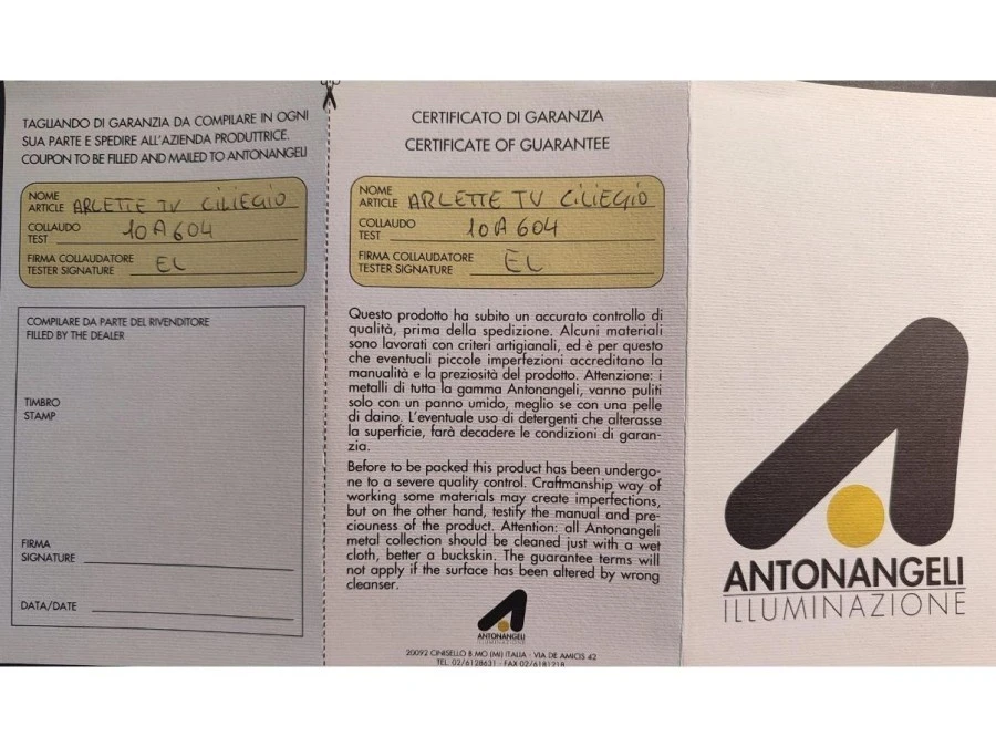 Lampada da tavolo Antonangeli Arlette