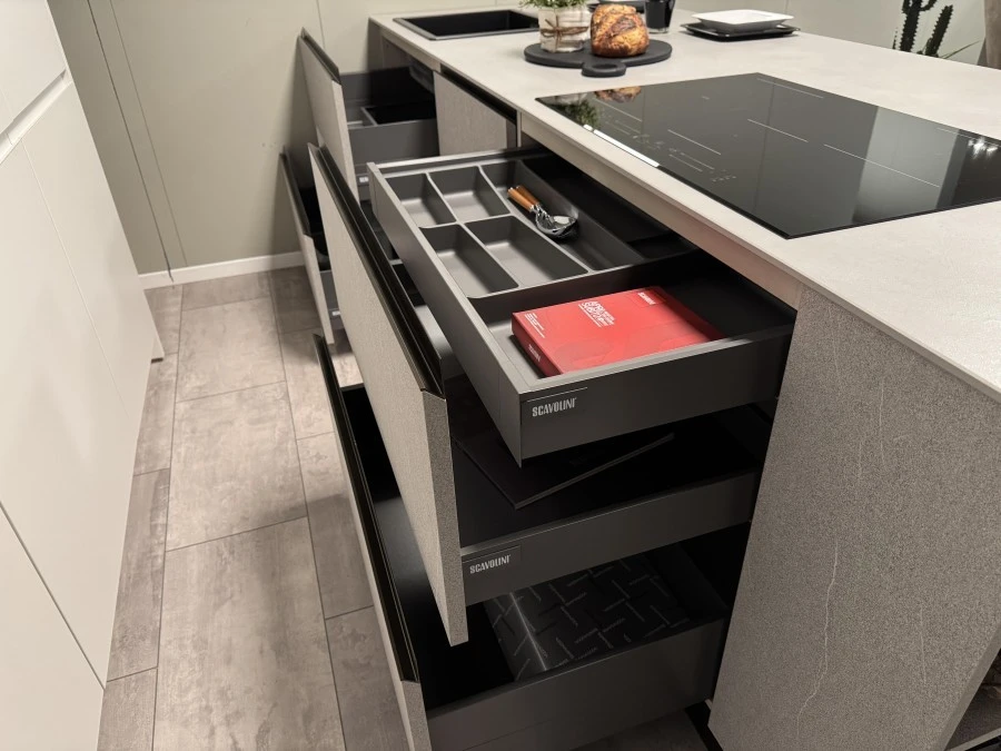 Cucina con Isola Scavolini Boxi