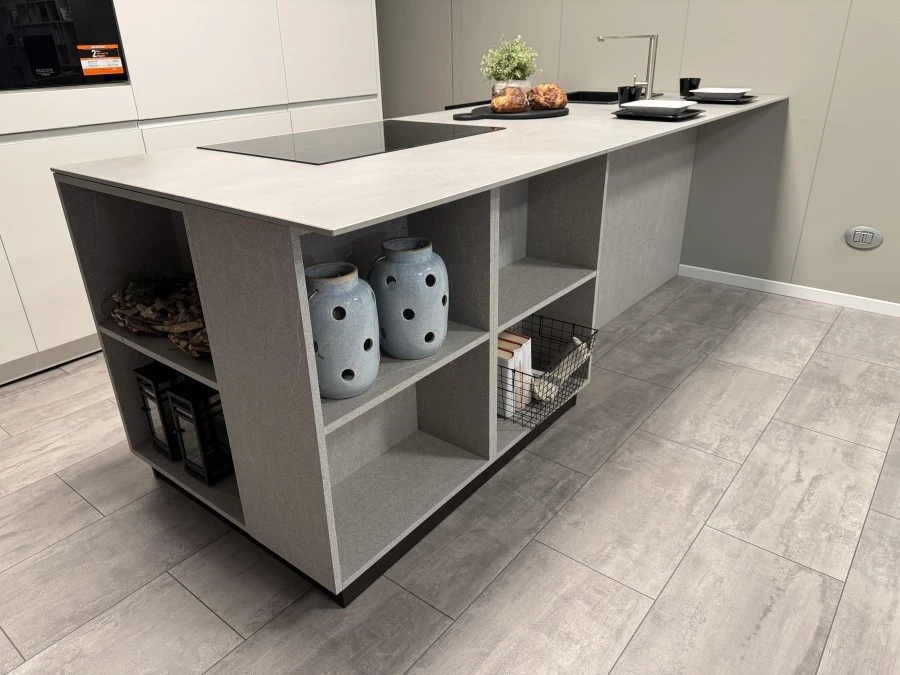 Cucina con Isola Scavolini Boxi