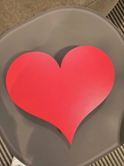 Oggettistica Vitra Metal Wall Relief Little Heart