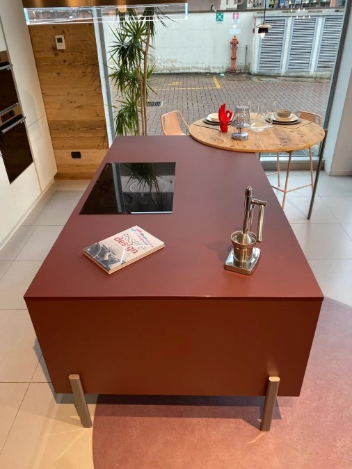 top in laminato Fenix rosso Jaipur