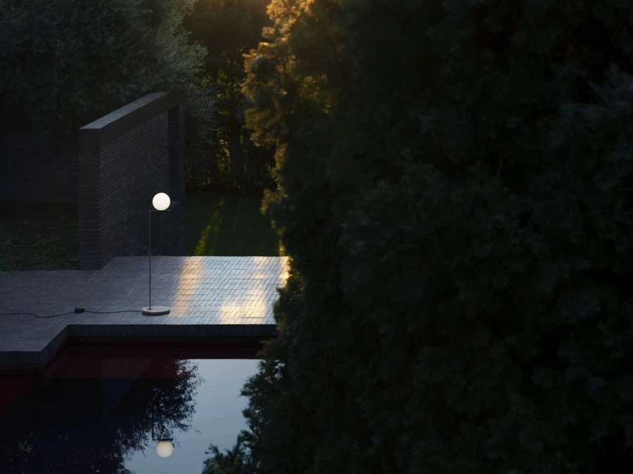 Lampada da terra Flos IC F1 outdoor