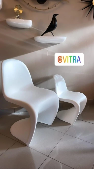 Sedia senza braccioli Vitra Panton Chair