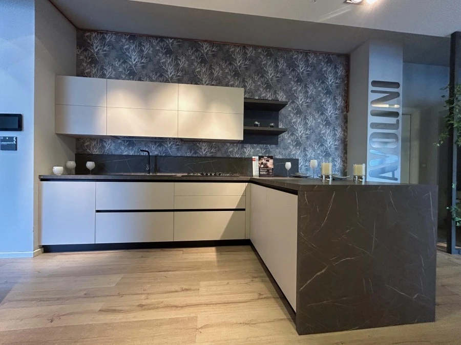 Cucina con penisola Scavolini Liberamente
