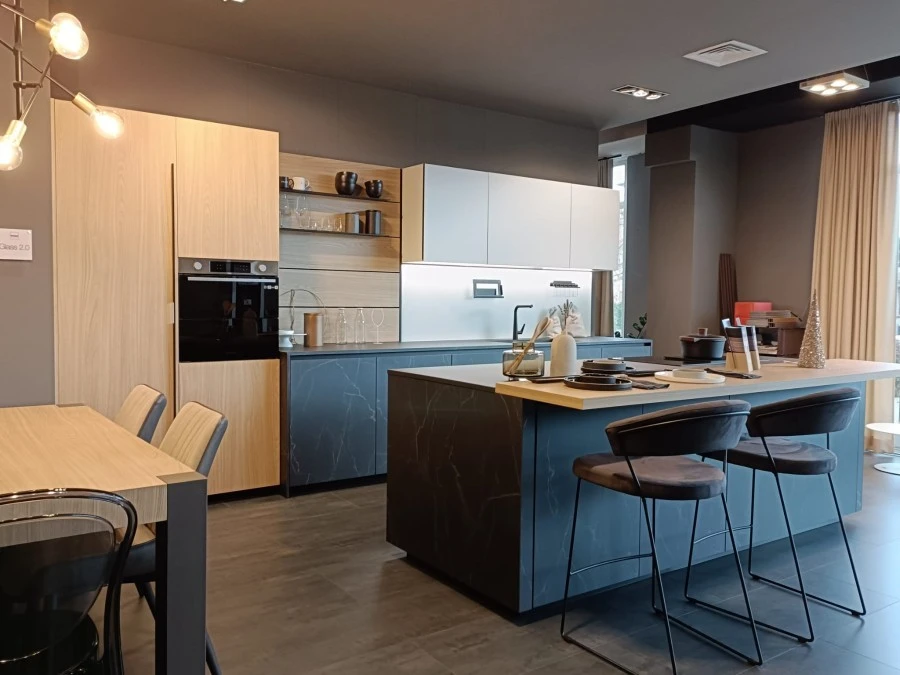 Cucina con Isola Arredo3 Glass-Asia