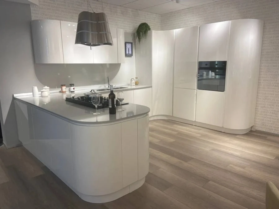 Cucina con penisola Ar-Due Avena