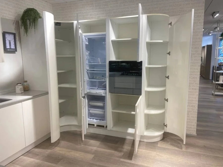 Cucina con penisola Ar-Due Avena