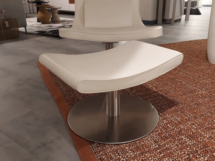 Poltrona con pouf Biba Salotti Evip