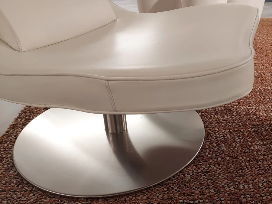 Poltrona con pouf Biba Salotti Evip