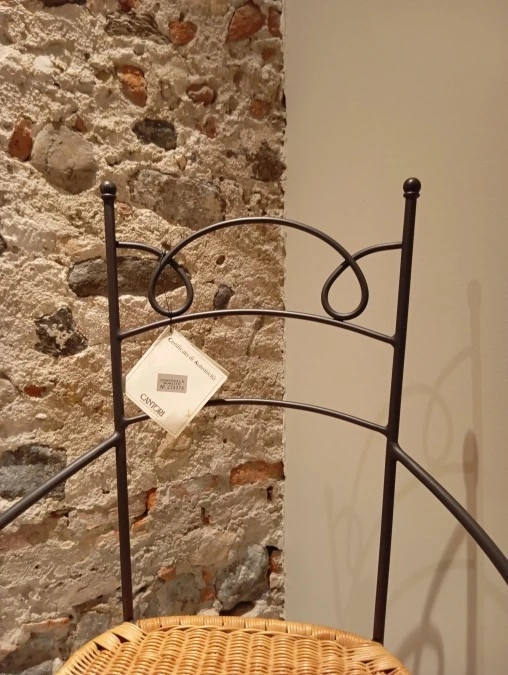 Sedia con braccioli Cantori Nina