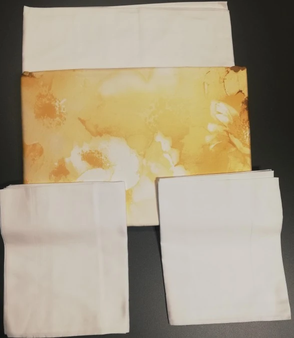 Biancheria da letto Flou Ophelia Giallo 6971 Cm 170