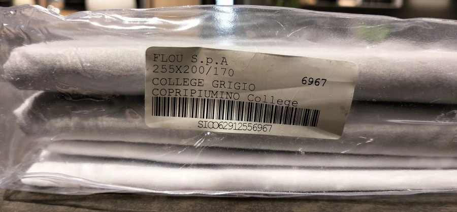 Biancheria da letto Flou College Grigio 6967 cm 170