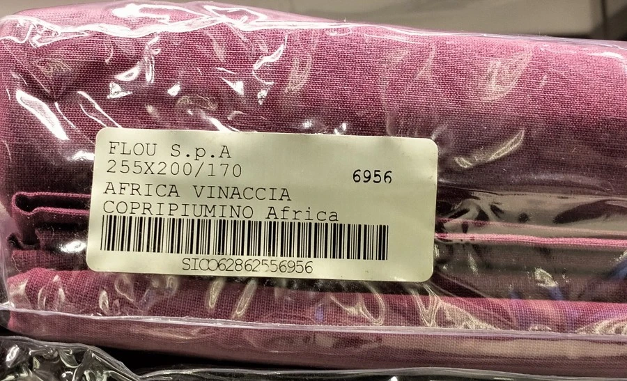 Biancheria da letto Flou Africa Vinaccia 6956 Cm 170
