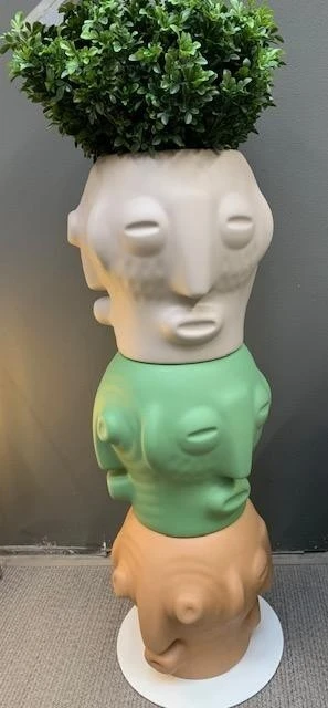 Scultura Slide TOTEM THREEBU* di 3 elementi