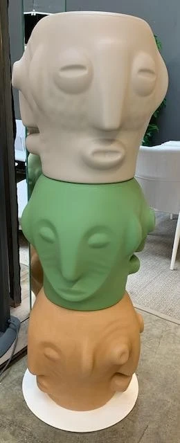 Scultura Slide TOTEM THREEBU* di 3 elementi