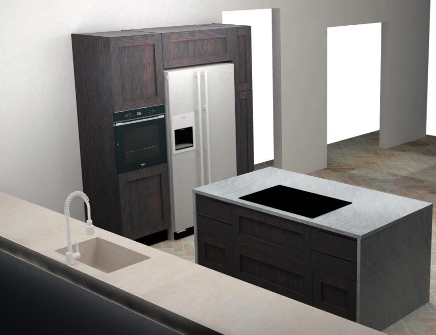 Cucina con Isola Aran cucine Licia