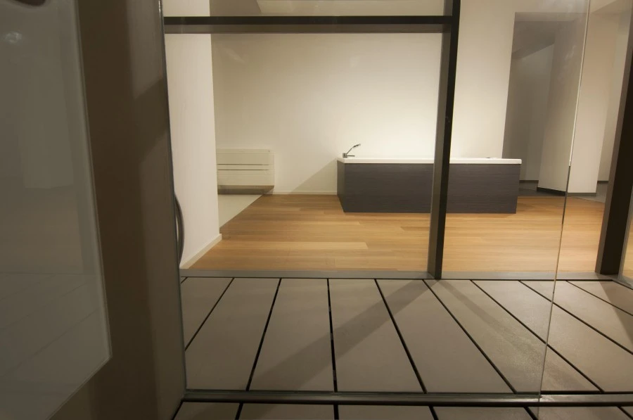 Dettaglio interno in Gres laminato
