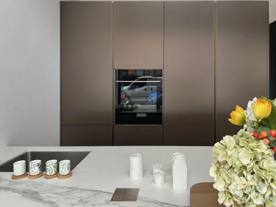 Cucina con Isola Poliform Alea Pro