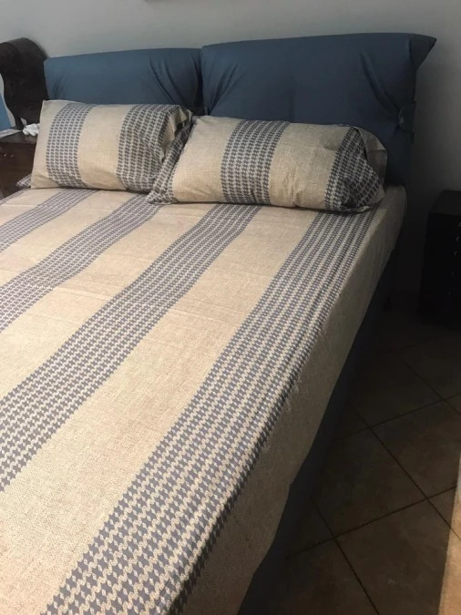 Letto matrimoniale con contenitore Oggioni Dama