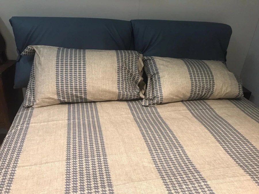 Letto matrimoniale con contenitore Oggioni Dama