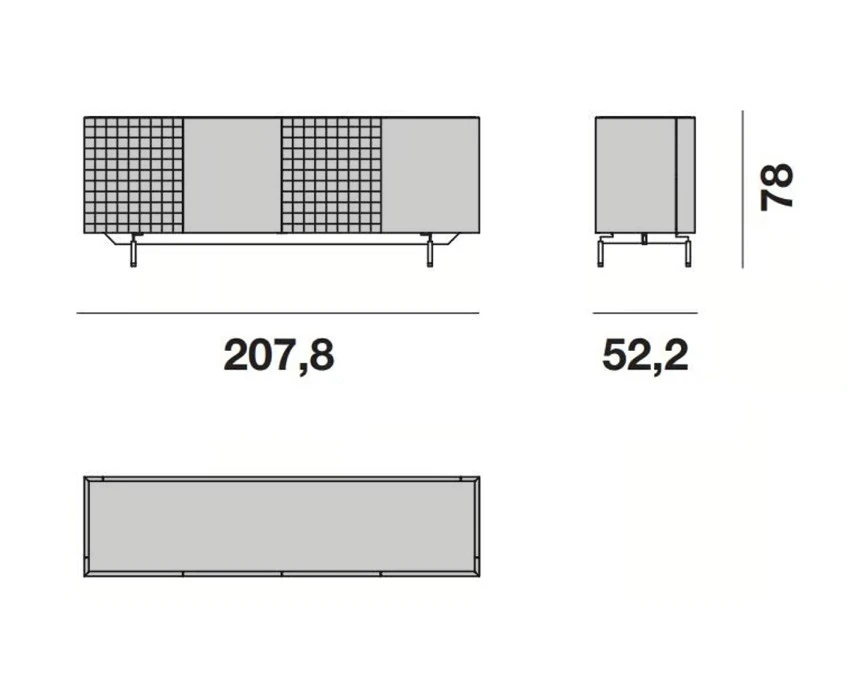 Credenza Alf DaFrè DAMA
