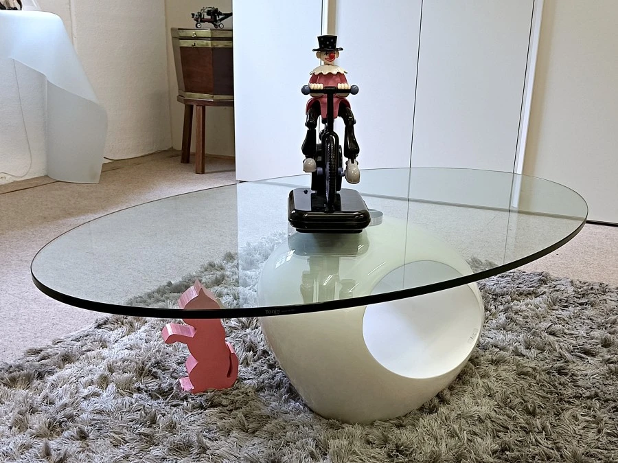 Tavolino ovale Tonin Dubai