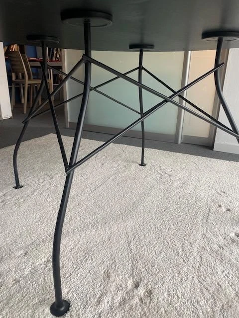 Tavolo rotondo Kartell Glossy