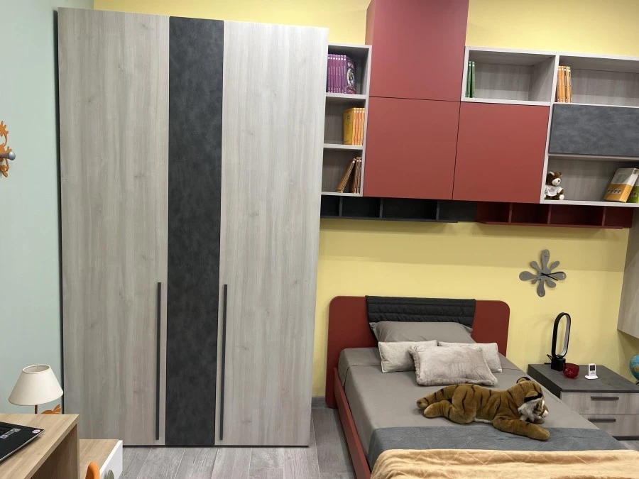 Cameretta letto singolo Colombini Golf
