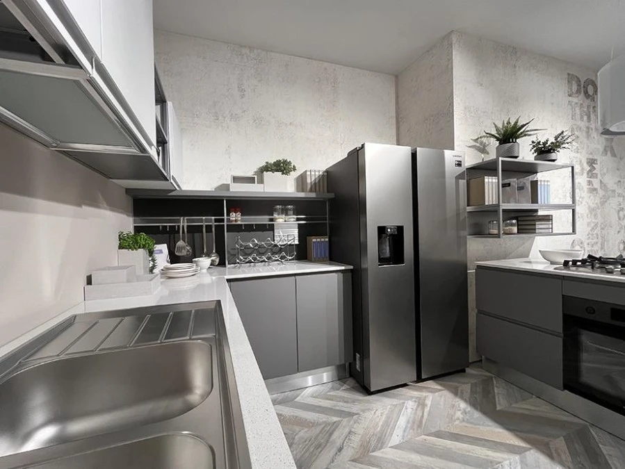 Cucina con Isola Creo Kitchens JEY FEEL