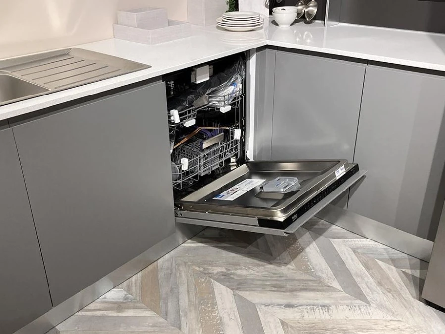 Cucina con Isola Creo Kitchens JEY FEEL
