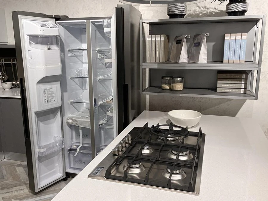 Cucina con Isola Creo Kitchens JEY FEEL