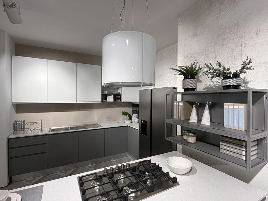 Cucina con Isola Creo Kitchens JEY FEEL