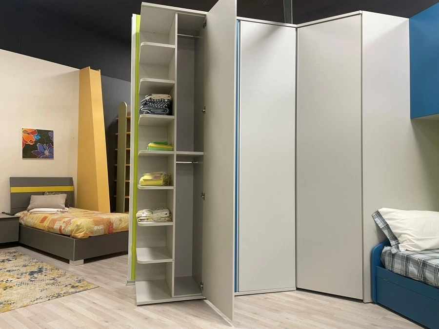 Cameretta con cabina armadio Colombini Golf