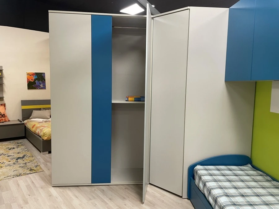Cameretta con cabina armadio Colombini Golf