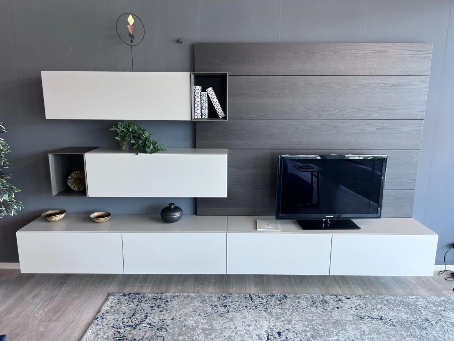 soggiorno I-Modulart di Presotto Italia incarna l'eleganza contemporanea e la personalizzazione su misura.