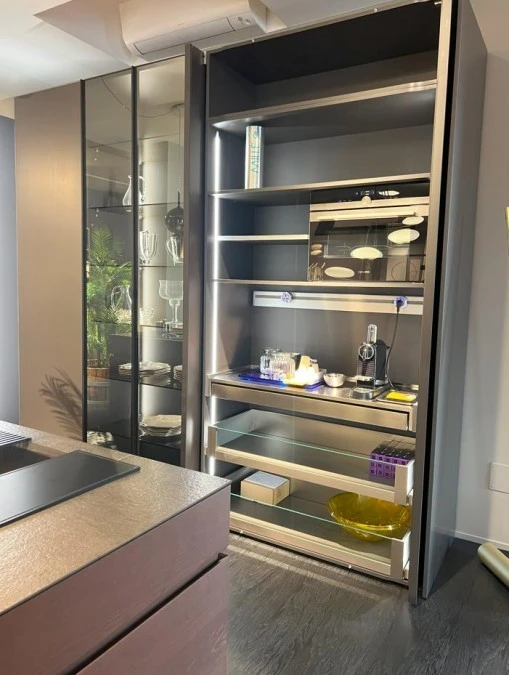 Cucina con Isola Key SLIM e KU45