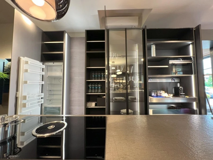 Cucina con Isola Key SLIM e KU45