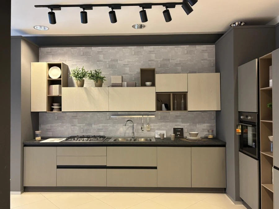 Cucina lineare Net Cucine Zoe